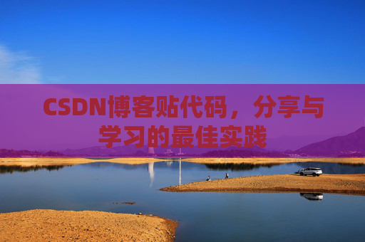 CSDN博客贴代码，分享与学习的最佳实践
